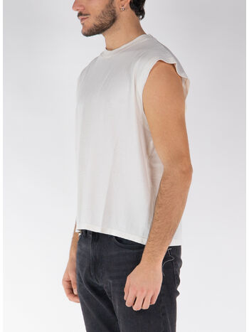 CANOTTA IN JERSEY, 013 CREAM, small