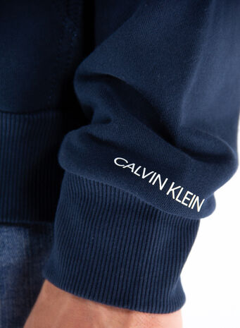 FELPA CON CAPPUCCIO CON LOGO IN COTONE BIOLOGICO, DW4, small