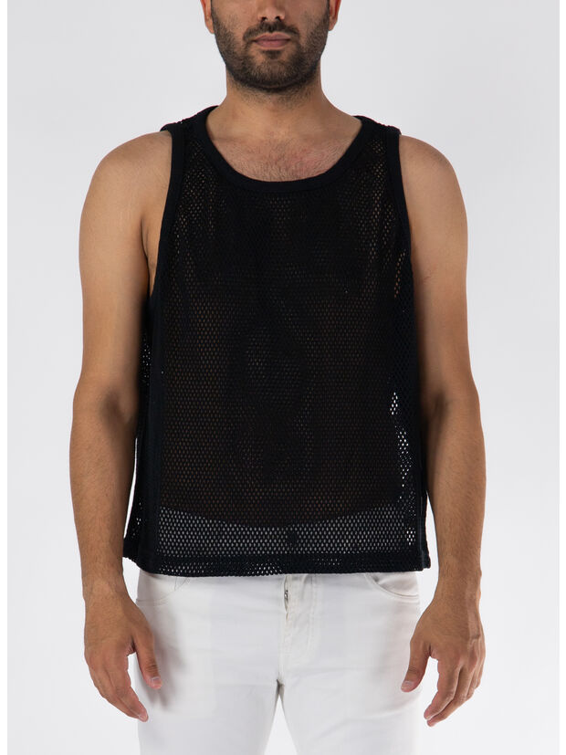 CANOTTA BIG MESH, BLACK, large