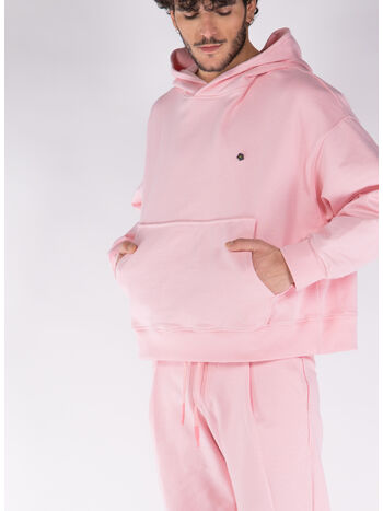 FELPA HOODIE, 041 PINK, small