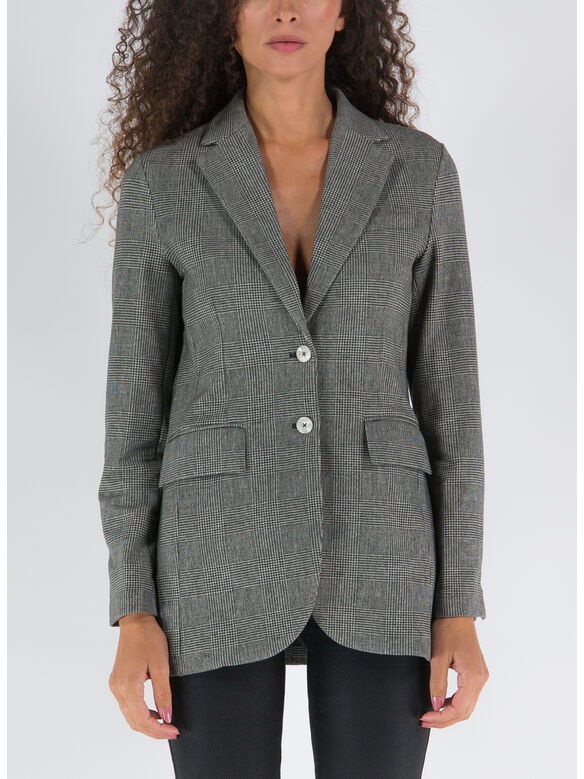 GIACCA MONOPETTO SLIM, NERO, medium