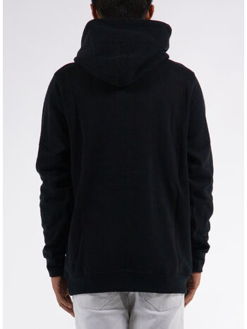 FELPA HOODIE FILOU, 01 BLACK, small