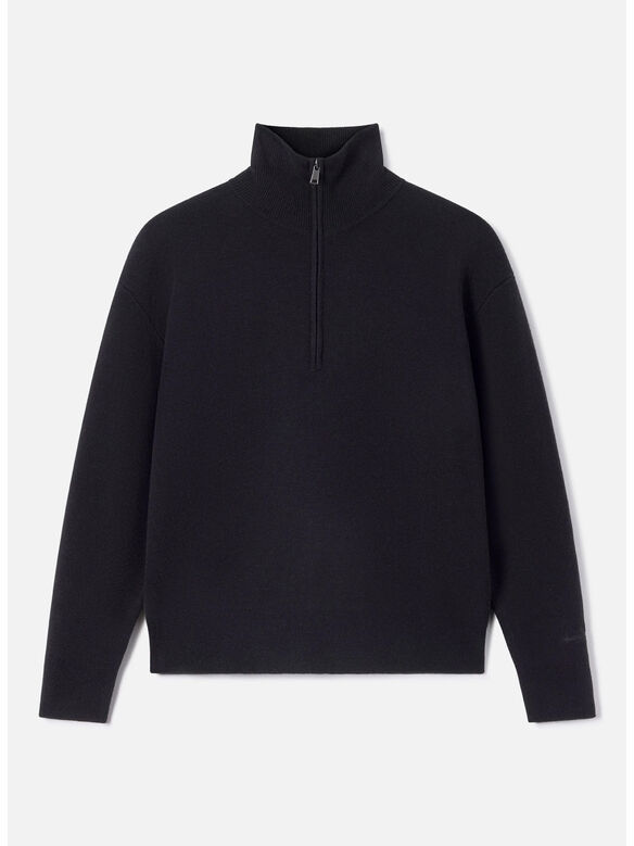 MAGLIONE CAPUCINE WOOL, 00068M 00 BLACK, medium