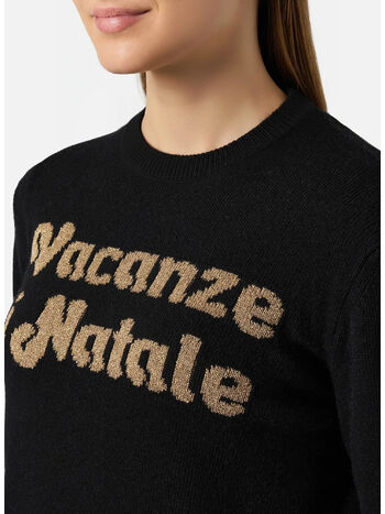 MAGLIONE NEW QUEEN, 00432I VACANZE LOGO 00OR, small
