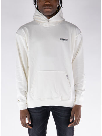 FELPA HOODIE REPRESENT OWNERS CLUB, 72 FLAT WHITE, small