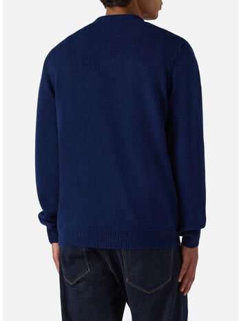 MC2COV0009M MAGLIONE COVENT WOOL, 00017I 61BLUENAVY, small
