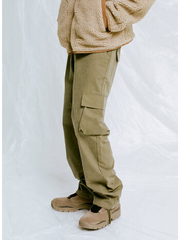 PANTALONE CARGO WASHED CORPUS, F206G10451A ARMY, small