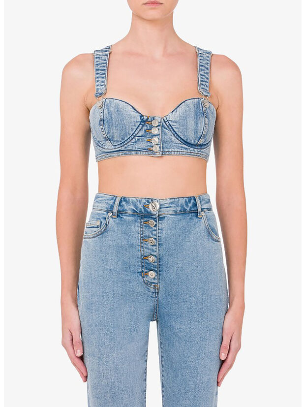 TOP CROP IN DENIM, J1295, large