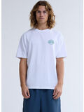T-SHIRT LOGO, WHITE/SEA GREEN, thumb