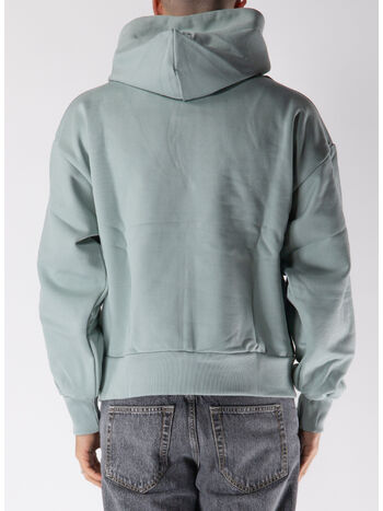 FELPA HOODIE CLASSIC EMBROIDERY LOGO BOXY, SGR SPORTS GREY, small