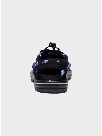 SANDALO UNEEK FLAT, BLACK/TILLANDSIA, small
