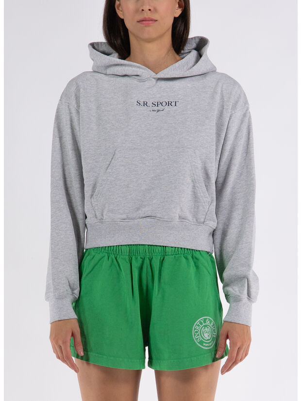 FELPA SR SPORT CROPPED, Heather Gray, large