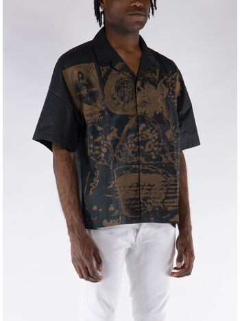 CAMICIA CAMP SHORTSLEEVE, ANT0001 ANTHRACITE, small