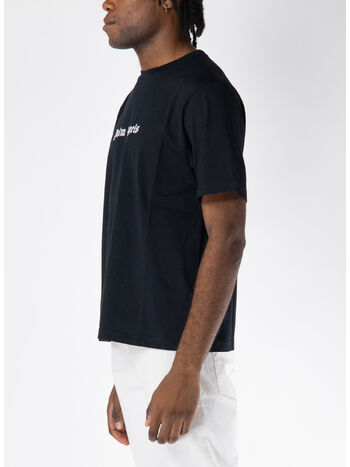 T-SHIRT CLASSIC LOGO, 1001 BLACK/WHITE, small