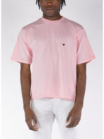 T-SHIRT CON LOGO, 041 PINK, small