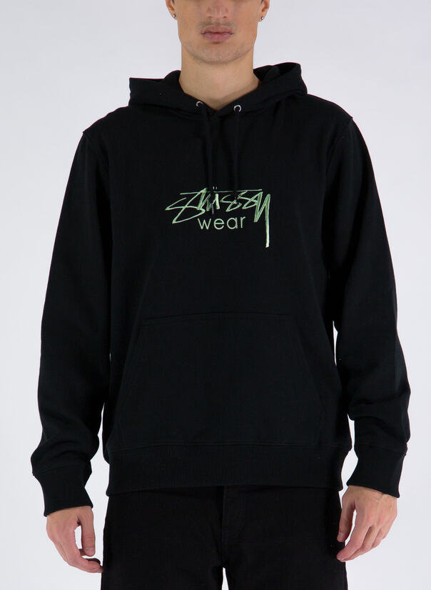 felpa stussy nera