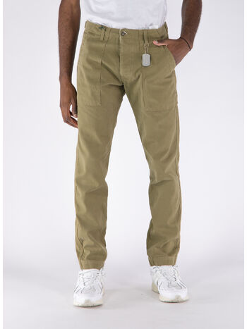 PANTALONE FATIGUE CANVAS, KHAKY, small