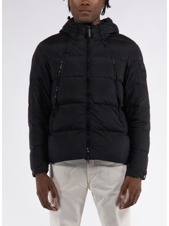 GIACCA CON CAPPUCCIO, 000 BLACK, medium