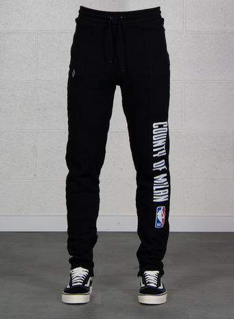 FELPA NBA SWEATPANTS, BLACK/MULTI, small