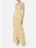 ABITO MIDI RED CARPET IN GEORGETTE CON BALZE, DC7 LEMONADE, thumb