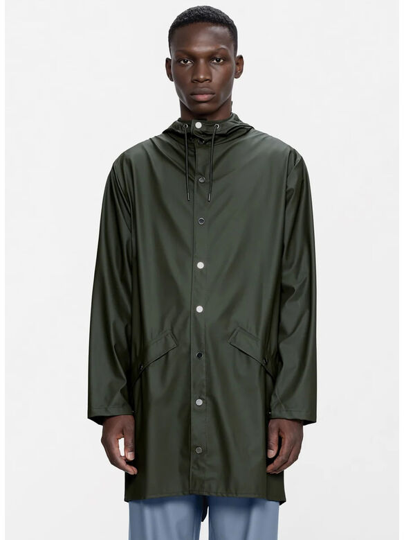GIUBBOTTO LONG JACKET, 03 GREEN, medium