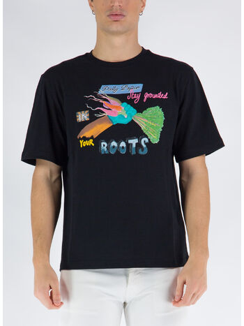 T-SHIRT HOZY SS TEE, BLACK, small