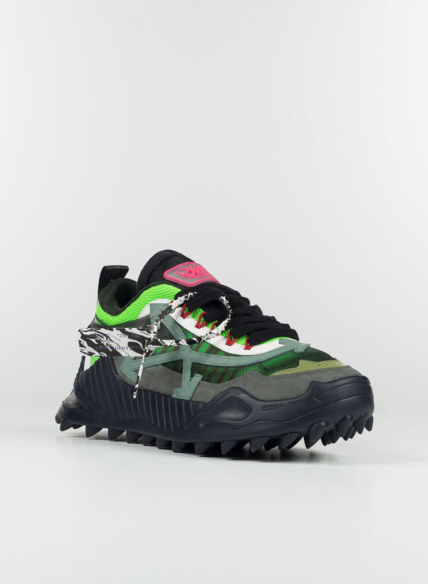 OFF-WHITE SCARPA ODSY-1000 Verde Uomo | Selecteur