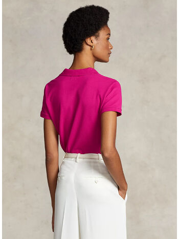 POLO A MANICHE CORTE, PINK SKY, small