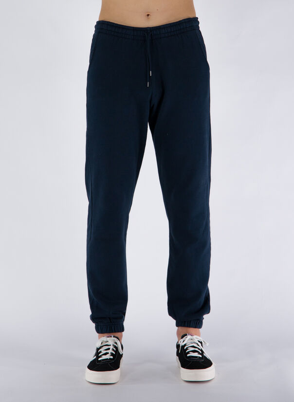 PANTALONE CLASSIC ORGANIC SWEATPANTS, NAVYBLUE, large