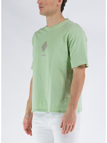 T-SHIRT AMISH LOGO, AR6 PALE GREEN, small