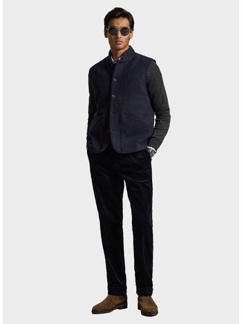 MAGLIONE GIROCOLLO, DARK GRANITE HTHR, small