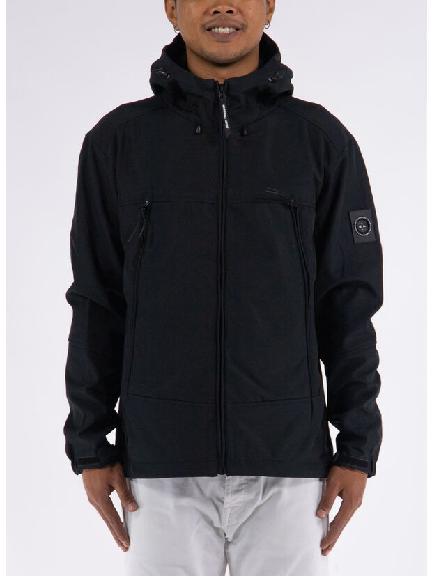 GIUBBOTTO SOFTSHELL, 001 BLACK, large