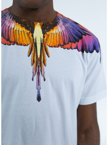 T-SHIRT ICON WINGS REGULAR, 0130 WHITE PINK, small