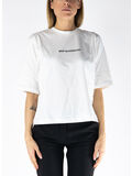 T-SHIRT SHORTSLEEVE LOGO PRINTED, 1101 BIANCO OTTICO, thumb