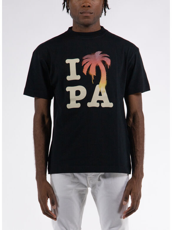 T-SHIRT I LOVE PA TEE, 1025 BLACK RED, medium
