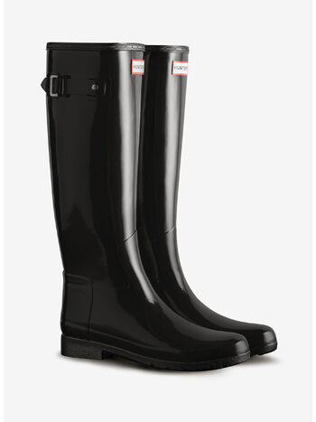 STIVALE ALTO REFINED GLOSS, BLK BLACK, small