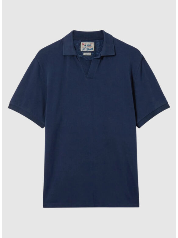 POLO CHARLES, 00120L PIQUET 61 BLUE NAVY, medium