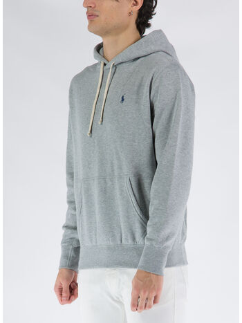FELPA CON CAPPUCCIO, ANDOVER HEATHER, small