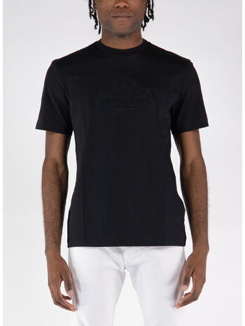 T-SHIRT MANICHE CORTE, 900 BLACK, small