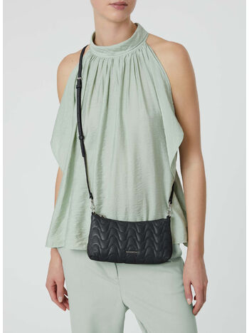 BORSA  AURA MATELASSE, 001 NOIR, small