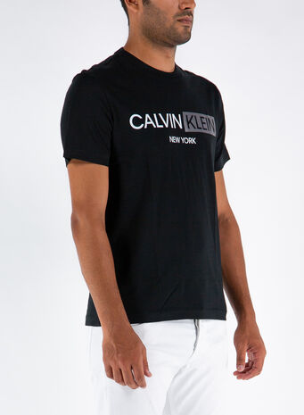 T-SHIRT IN COTONE BIOLOGICO CON LOGO, BEH, small