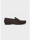 MOCASSINO BYRON SUEDE, 901 DK BROWN, thumb