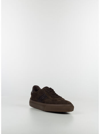 SCARPA IN PELLE SCAMOSCIATA, PL3X MARRONE AFRICA/CAFFE, small