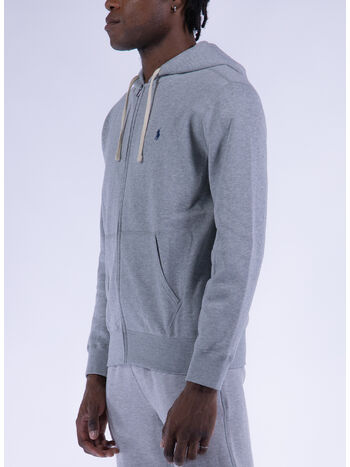 FELPA CON CAPPUCCIO, ANDOVER HEATHER, small