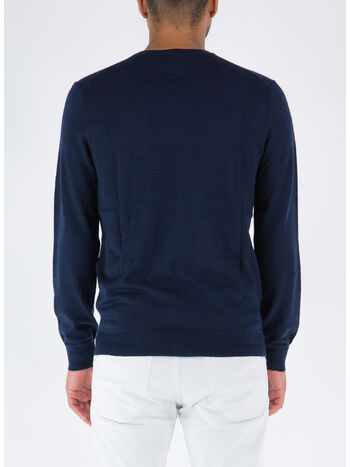 MAGLIONE GIROCOLLO, HUNTER NAVY, small
