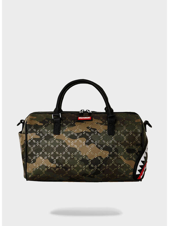 BORSA DUFFLE $ PATTERN CAMO MINI, CAMO, medium