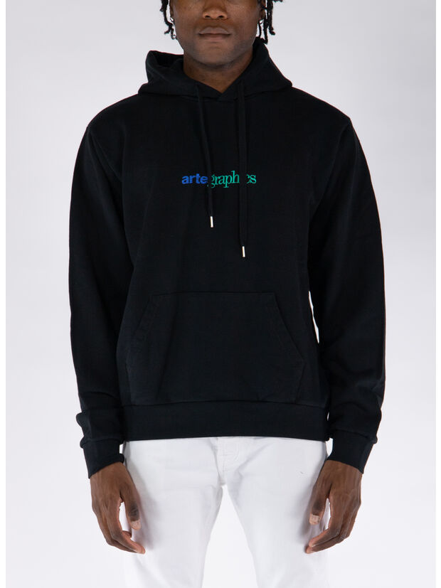 FELPA HOODIE ABSTRACT GRAPHICS, BLACK, large