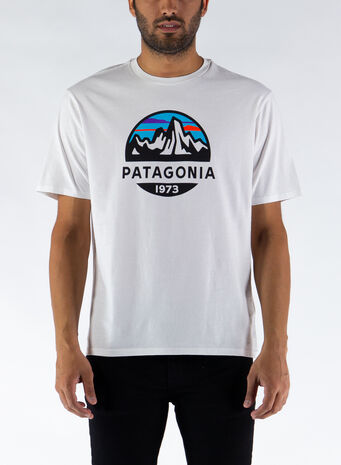 T-SHIRT FITZ ROY SCOPE ORGANIC, WHITE, small
