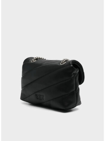 BORSA LOVE PUFF BABY, Z99O NERO-OLD SILVER, small