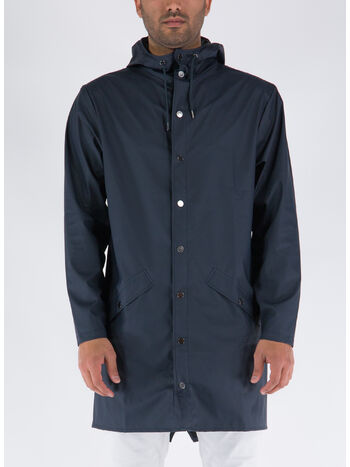 GIACCA IMPERMEABILE LUNGA, 47NAVY, small